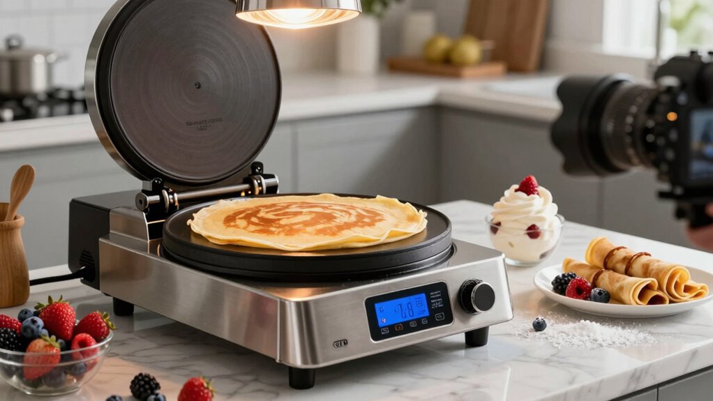 key commercial crepe features