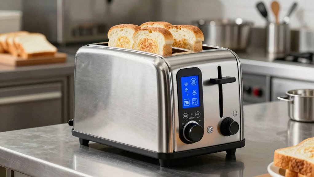 key commercial toaster features