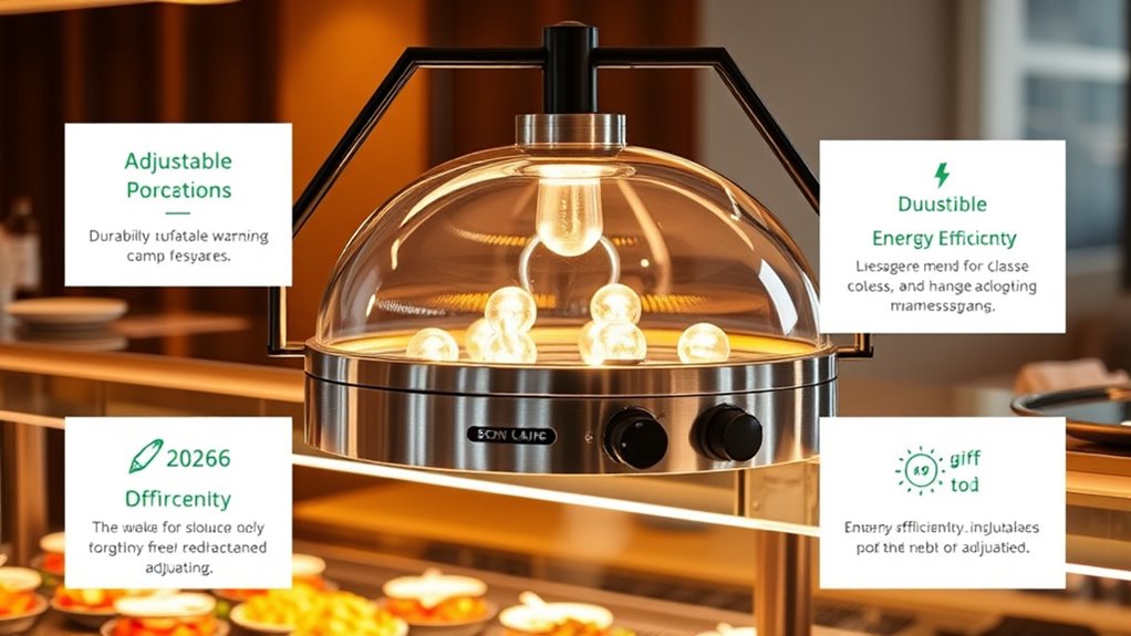 key warming lamp selection factors