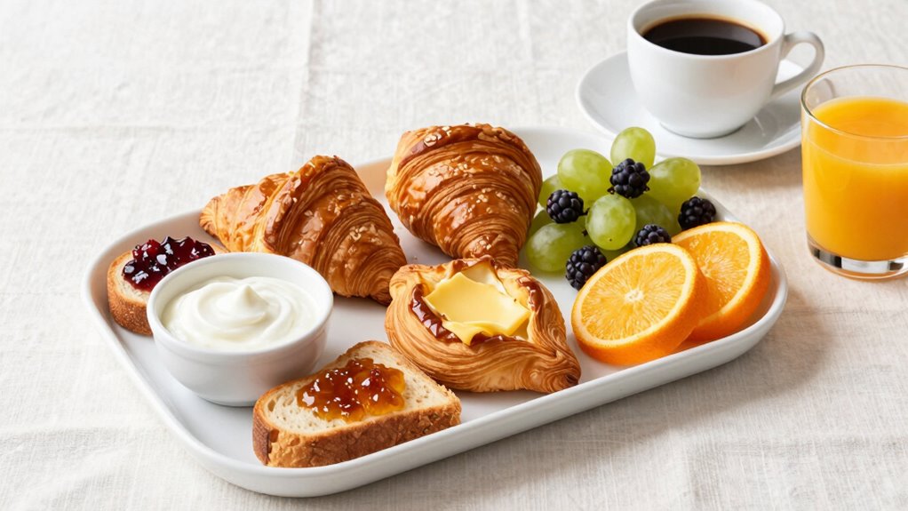 light self serve baked goods