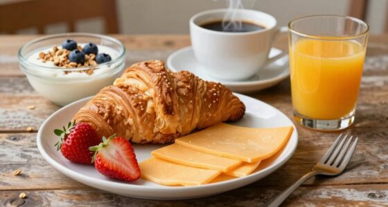 limited morning breakfast options