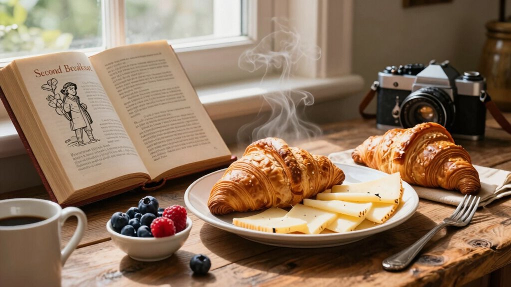 literature and movies popularized second breakfast