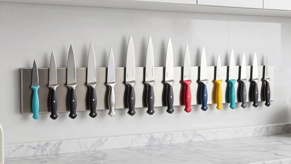 long magnetic knife storage