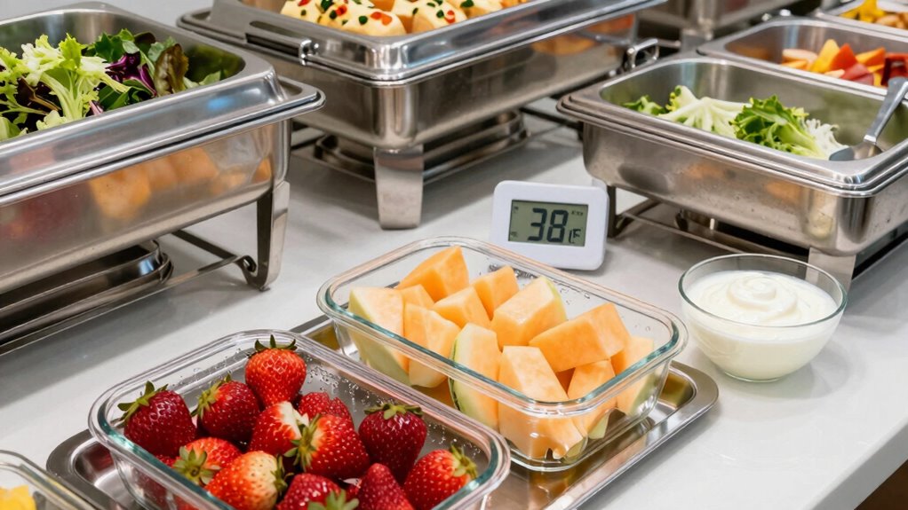 maintain cold food temperatures