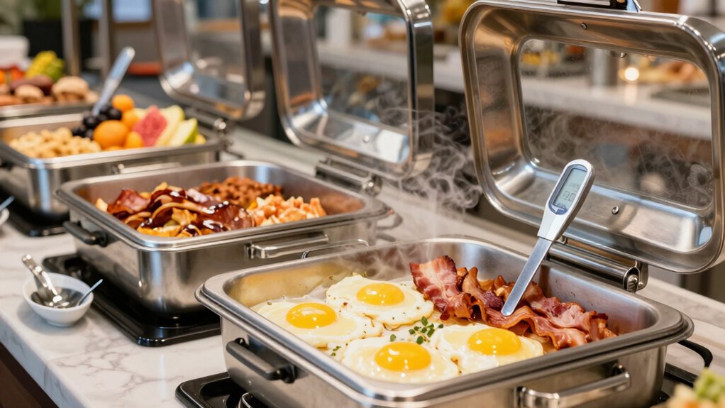 maintain hot food temperature