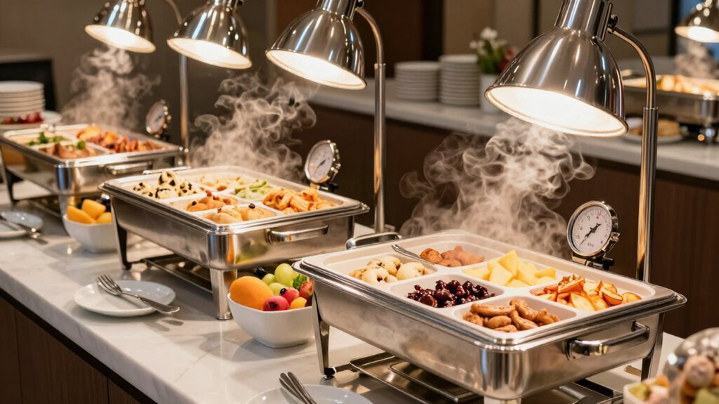 maintain safe food temperatures