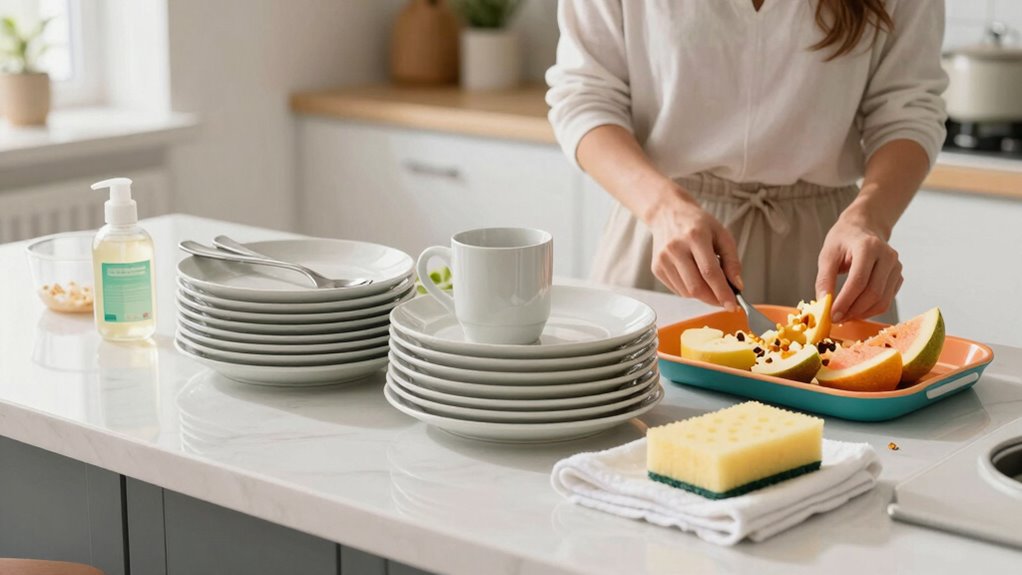 manage leftovers and waste