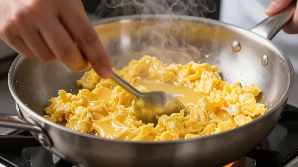 mastering fluffy moist eggs