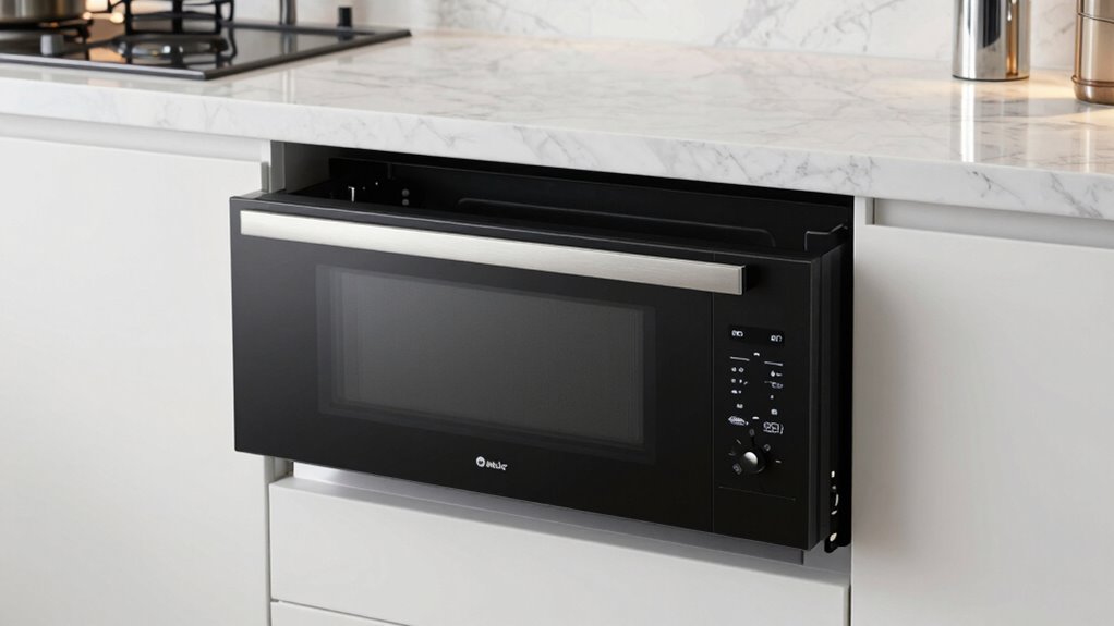 microwave power size safety