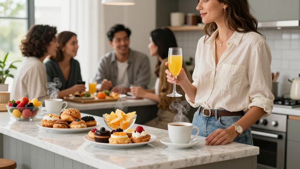 mingle snack and relax