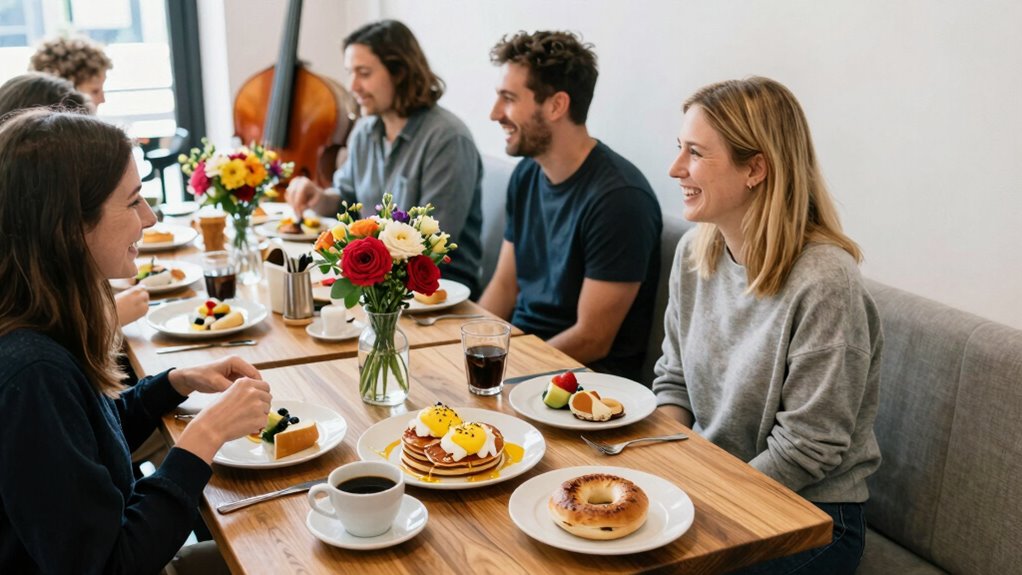 morning calm lively social