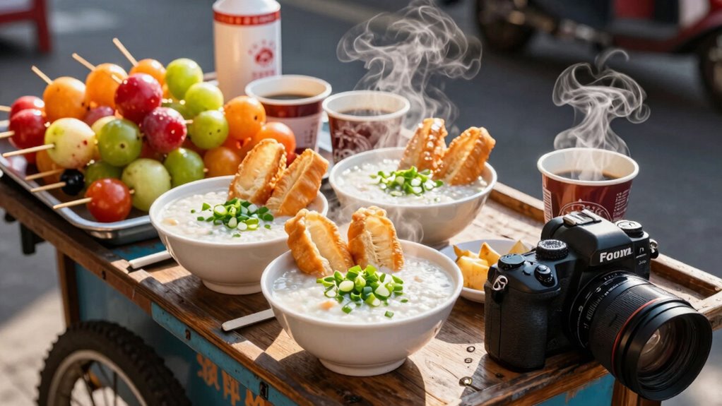 morning street vendor routine