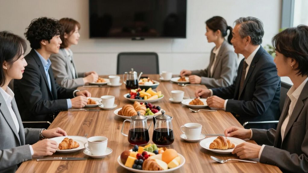 office breakfast etiquette guidelines