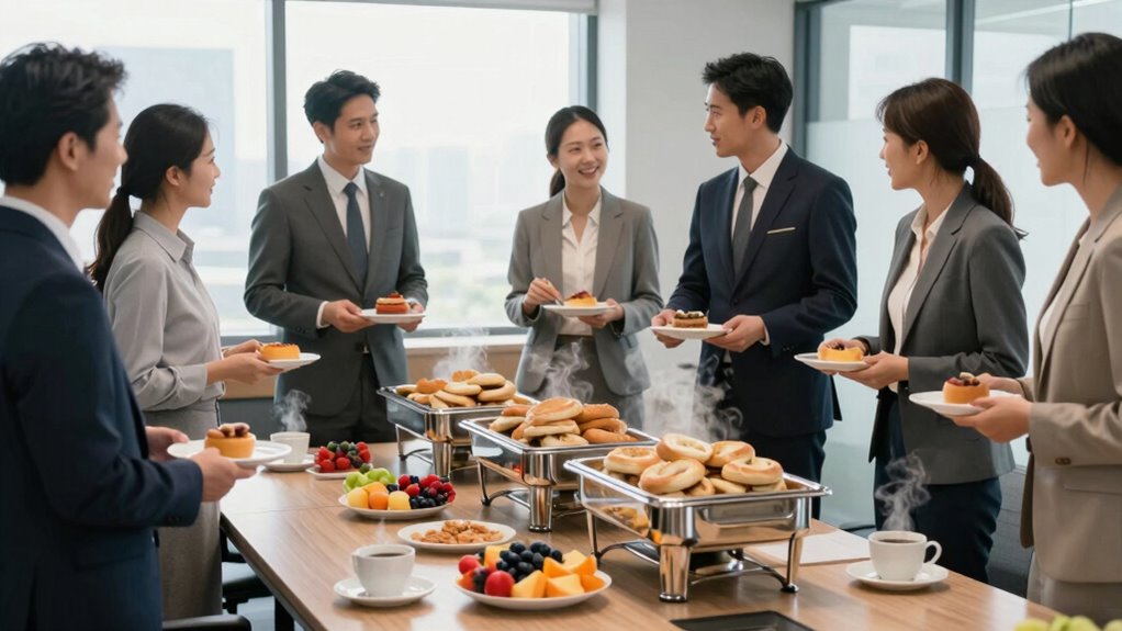 office breakfast etiquette tips