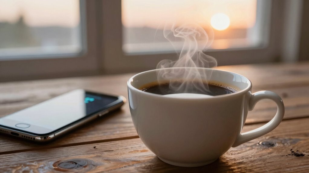 optimal morning coffee timing