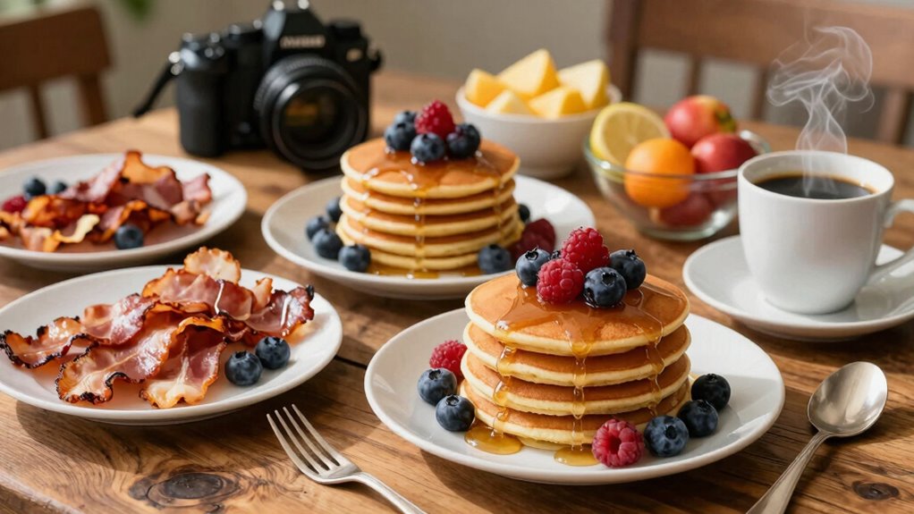 organized simple efficient breakfast