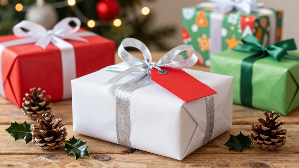 personalized festive gift presentation