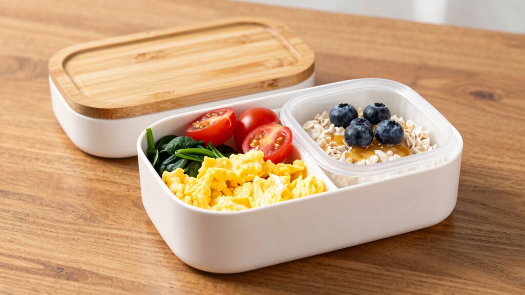 portable leak proof insulated containers