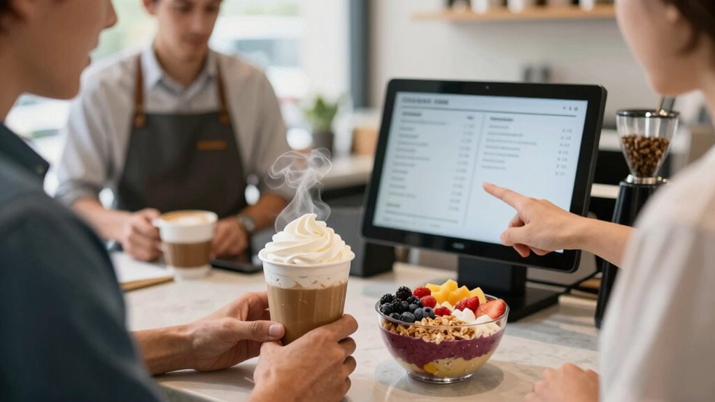 pre order and customize quickly