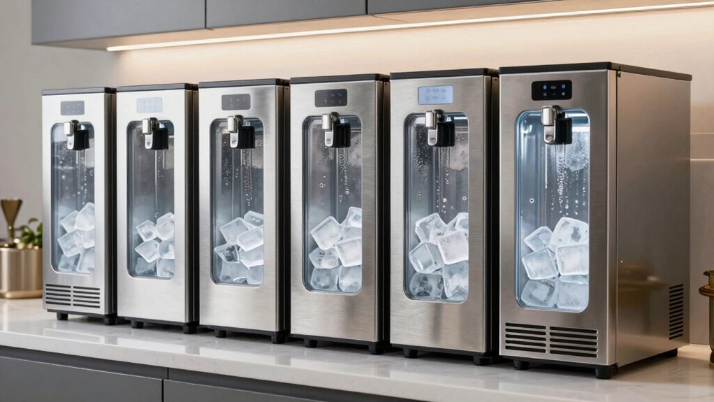 premium clear ice maker selection
