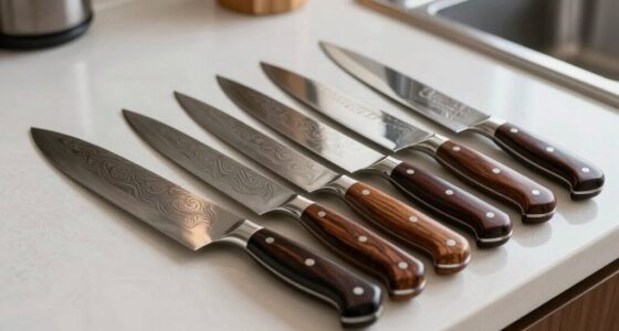 premium damascus chef knives