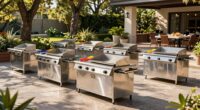 premium outdoor griddle stations