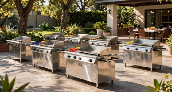 premium outdoor griddle stations