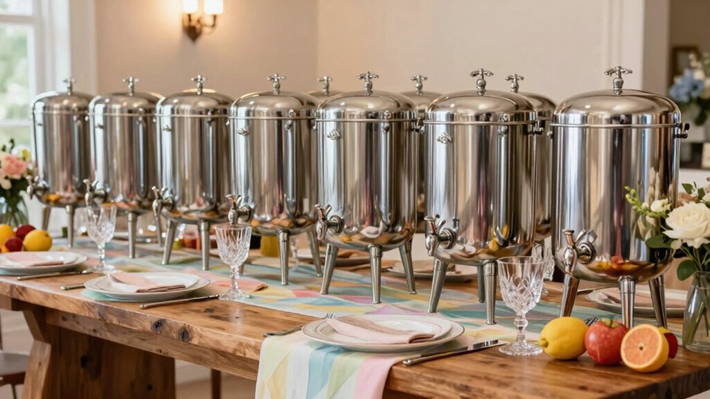 premium steel beverage dispenser list