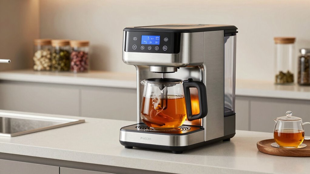 premium tea brewing features