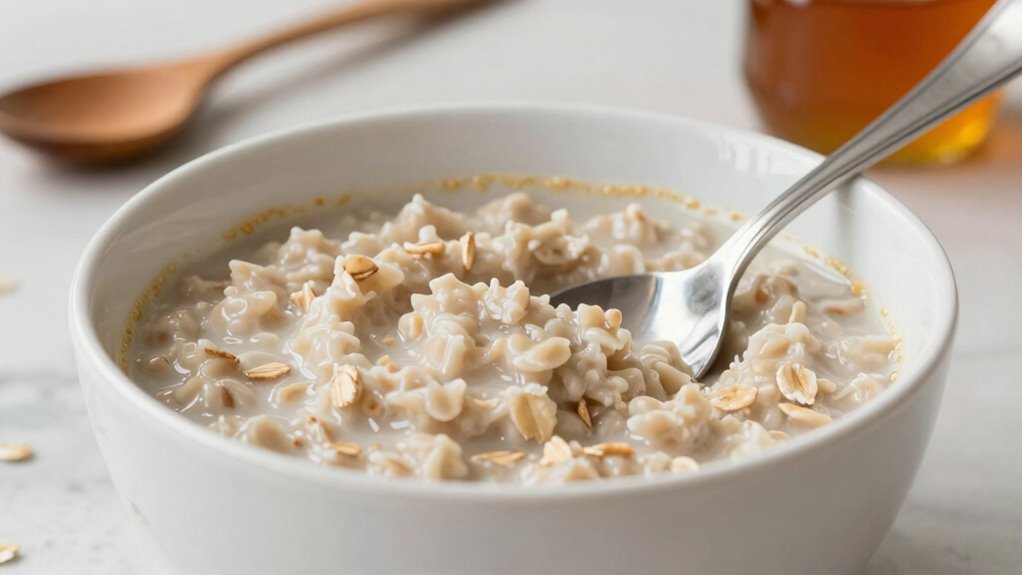 prevent oatmeal from sticking