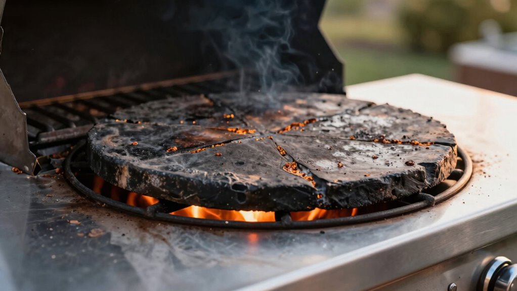 proper outdoor pizza stone use