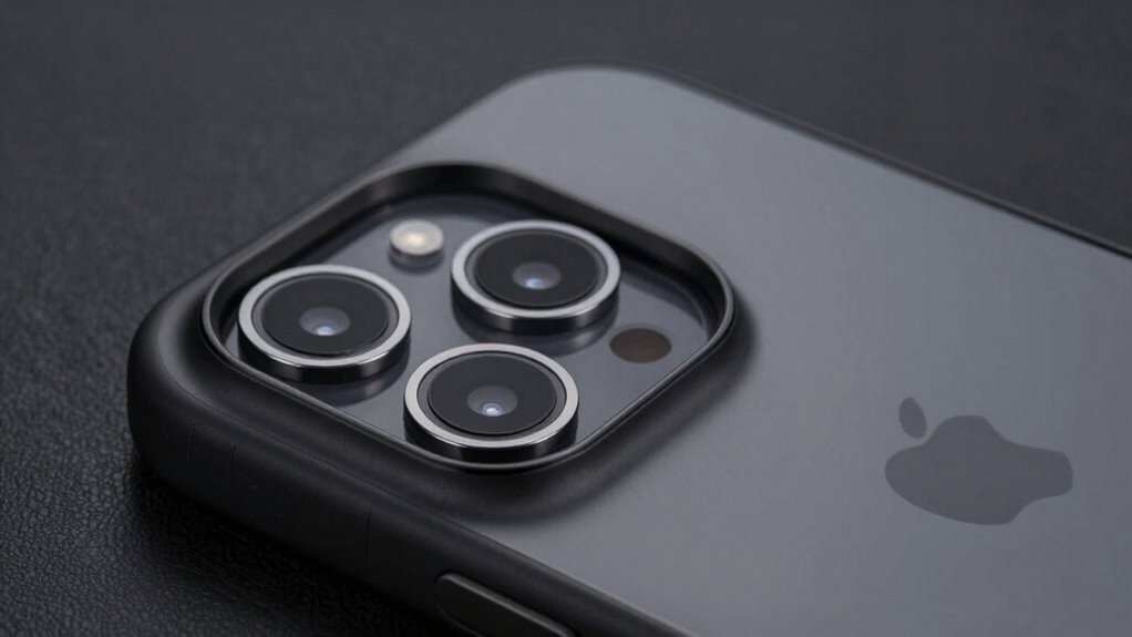 protective screen and camera features