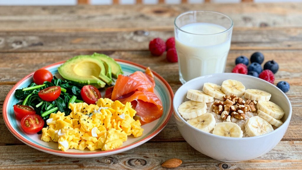 protein fiber fat breakfast