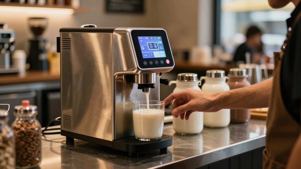 quick commercial milk steamer tips