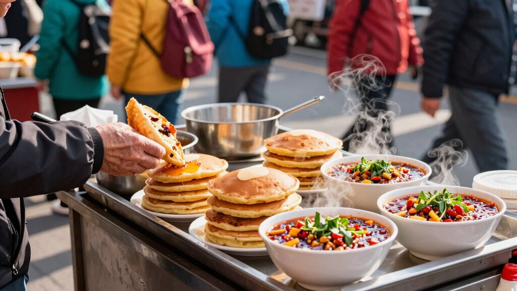 quick morning street eats