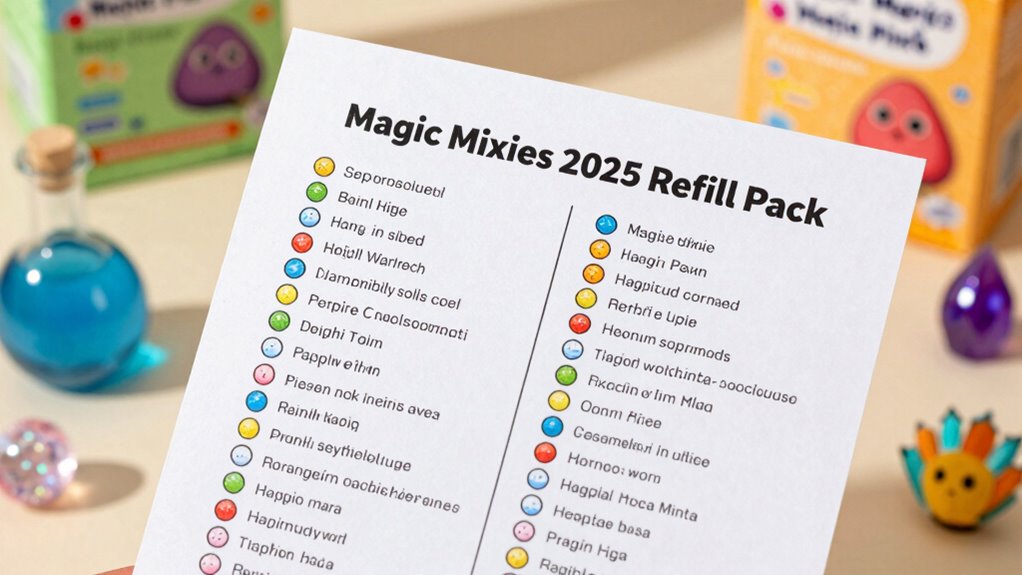 refill pack compatibility checklist