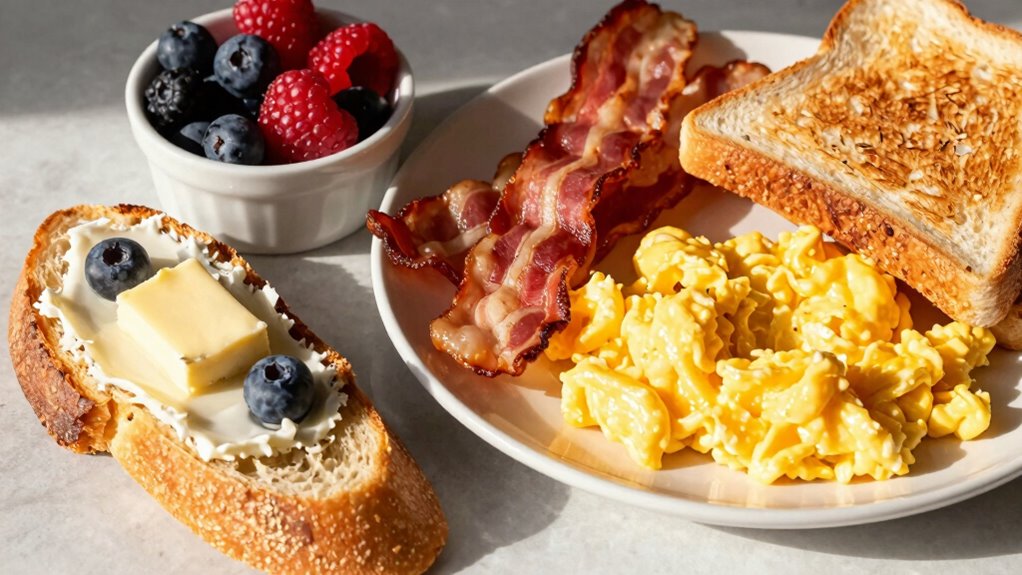 regional breakfast portion differences