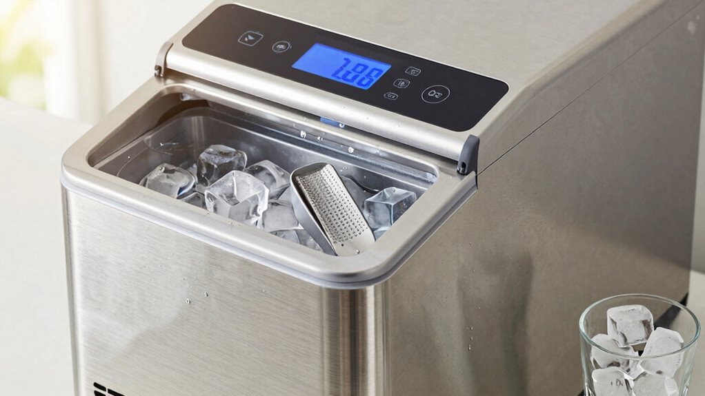 self cleaning ice machines
