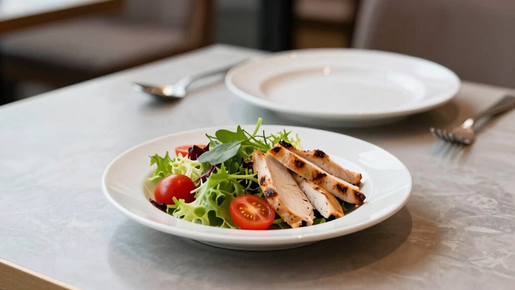 smaller plates promote mindful eating