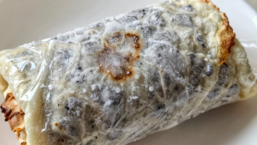 spot freezer burn signs