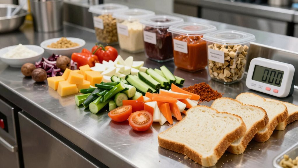 standardized breakfast preparation procedures