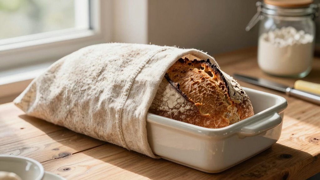 store bread with breathable packaging