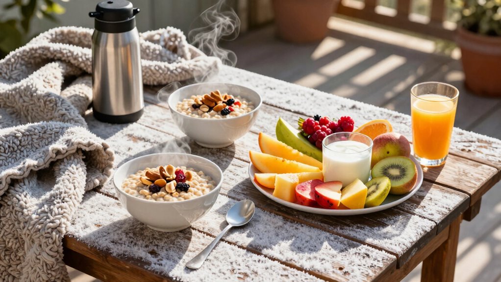 tailor breakfast to climate