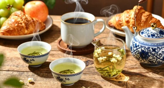 tea and coffee breakfast traditions