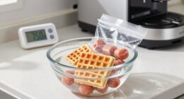 thaw breakfast items safely