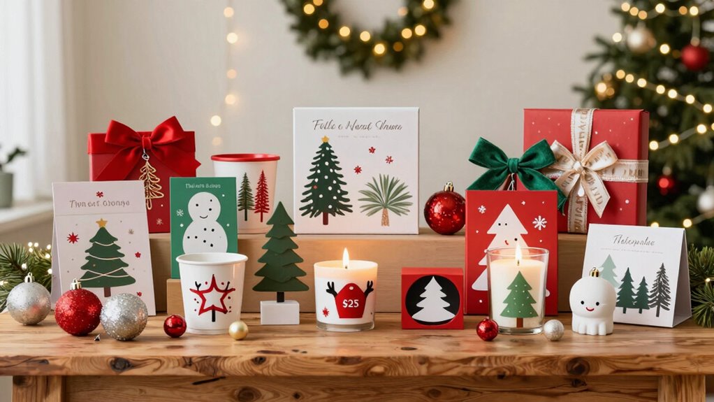 thoughtful festive gift presentation