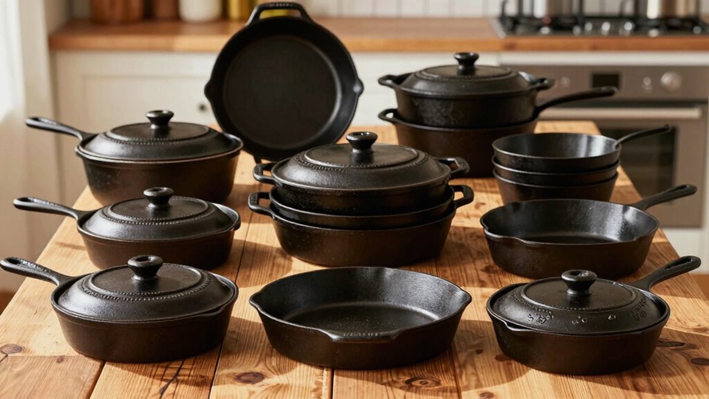 top 15 cast iron sets