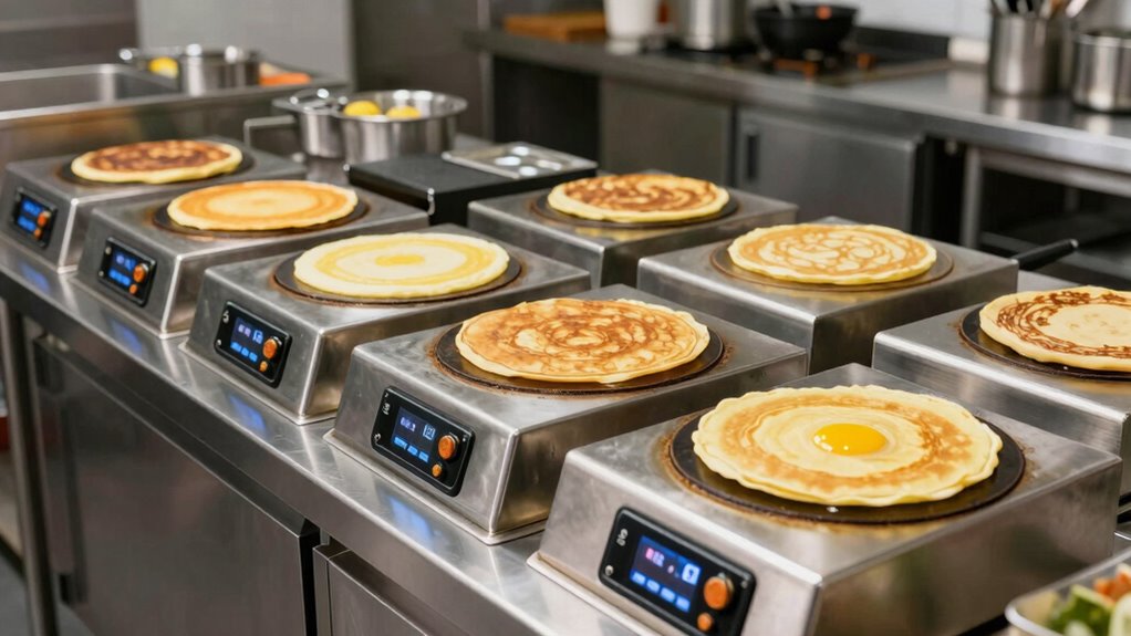 top commercial crepe griddles