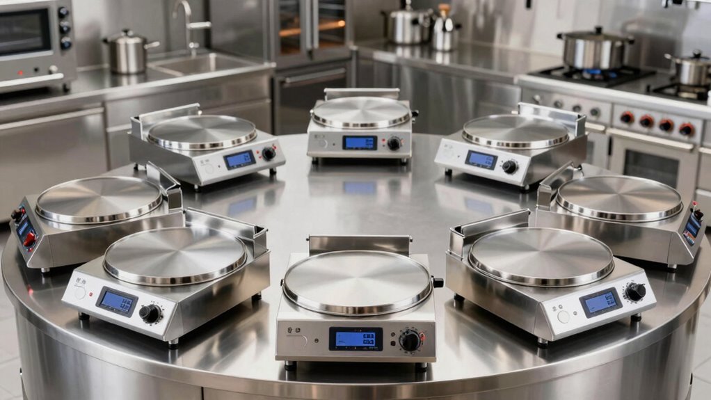 top commercial crepe griddles