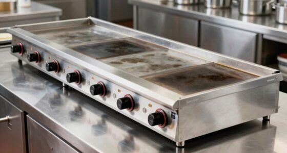 top commercial flat griddles